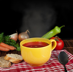 Image showing Tomato soup