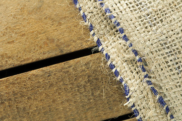 Image showing Burlap background