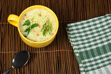 Image showing Chicken Cream Soup