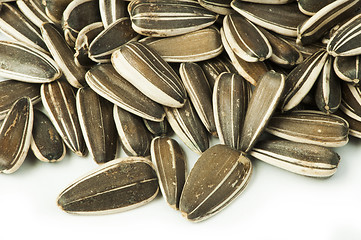 Image showing Raw sunflower seed