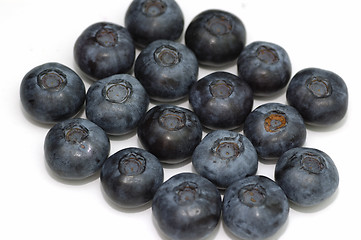 Image showing Blueberries