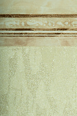 Image showing Beige wallpaper texture