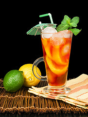 Image showing Ice tea