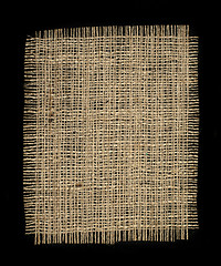 Image showing Burlap background