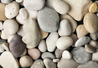 Image showing Scattered stones for background