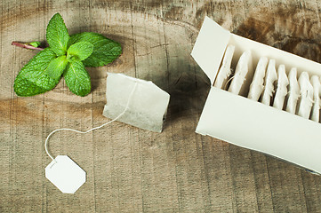 Image showing Box with tea bags