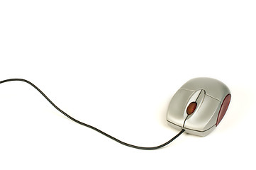 Image showing Small computer mouse