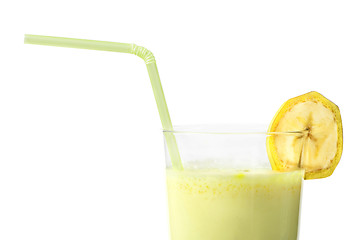Image showing Banana milk shake