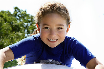 Image showing Happy girl