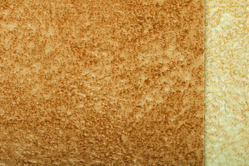 Image showing Brown wallpaper texture