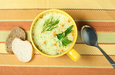 Image showing Chicken Cream Soup