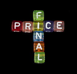 Image showing Word Final price