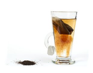 Image showing Cup of tea with teabag