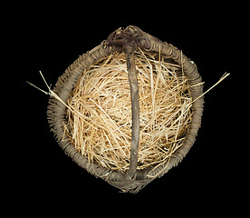 Image showing Old wicker basket