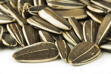 Image showing Raw sunflower seed