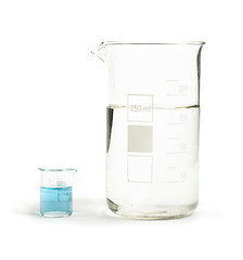 Image showing Laboratory glassware equipment