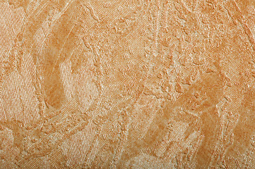 Image showing Brown wallpaper texture