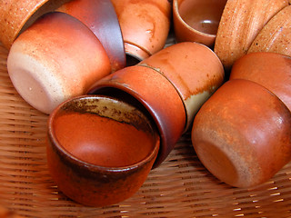 Image showing Ceramic cups