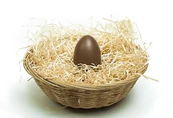 Image showing Chocolate Easter Egg