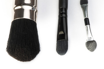 Image showing Brushes for makeup