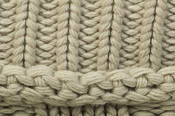 Image showing Old knit sweater background