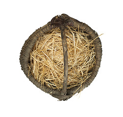Image showing Old wicker basket