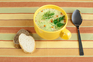 Image showing Chicken Cream Soup