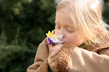 Image showing Spring girl