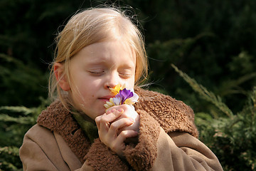 Image showing Spring girl