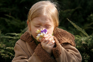 Image showing Spring girl