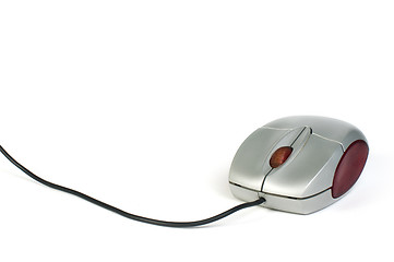 Image showing Small computer mouse