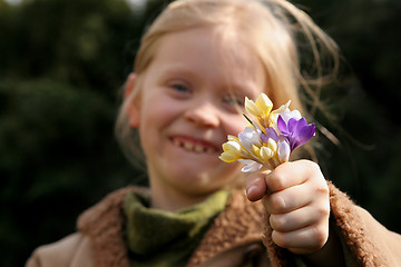 Image showing Spring girl