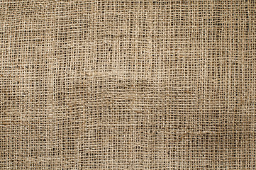 Image showing Burlap background