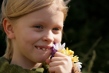 Image showing Spring girl