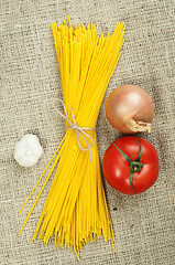 Image showing Bundle of spaghetti