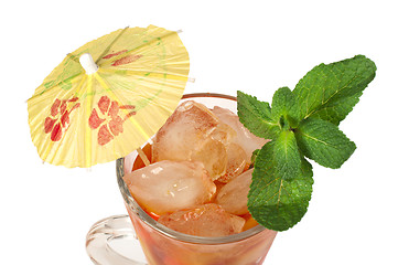 Image showing Ice tea