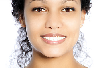 Image showing Toothy smile