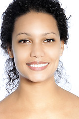 Image showing Smiling female