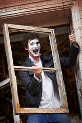 Image showing Portrait of a Man ??mime.