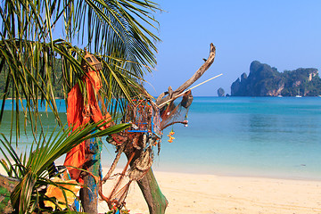 Image showing Beautiful bay of Phi Phi island Thailand