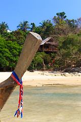 Image showing Beautiful bay of Phi Phi island Thailand