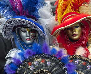 Image showing Venetian Masks