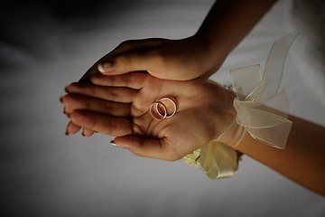 Image showing Wedding rings