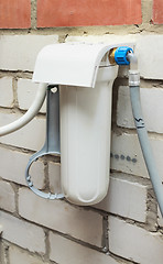 Image showing Water filter with  plastic housing