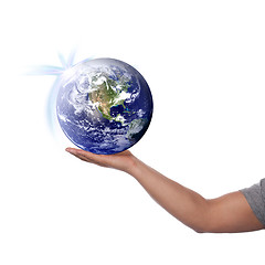 Image showing The World in Your Hand