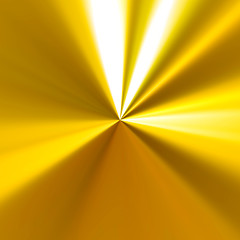 Image showing Reflective Golden Background