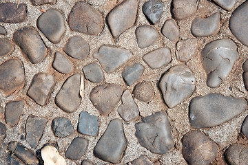 Image showing stone wall background texture