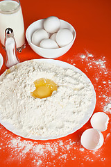 Image showing Baking ingredients