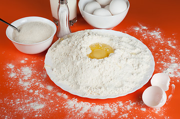 Image showing Baking ingredients