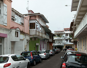 Image showing caribbean street scenery